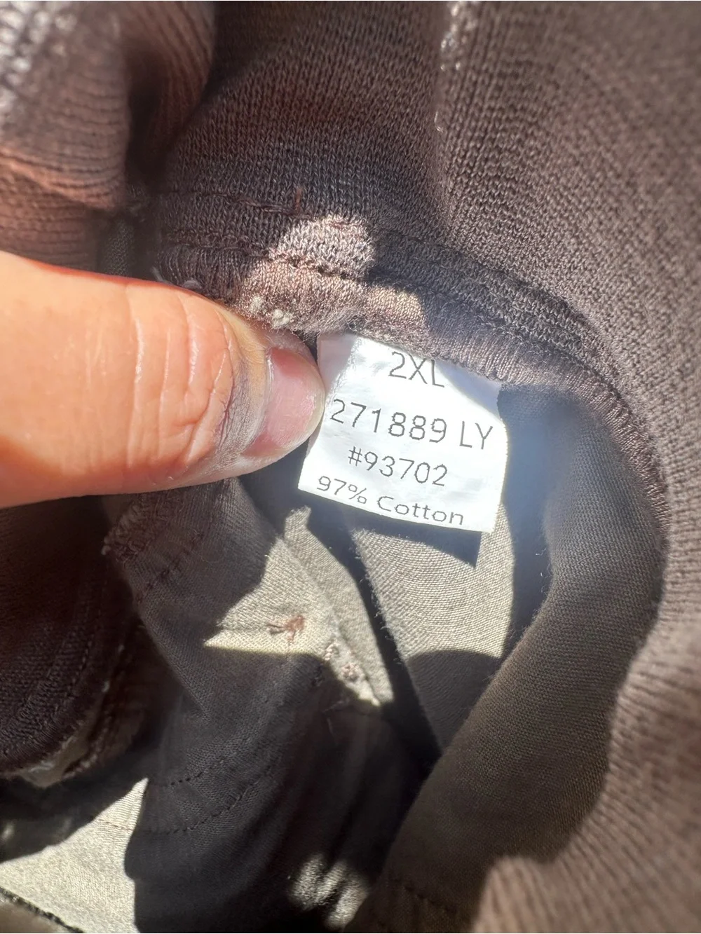 NWOT Flamingals Woman’s 2XL(14-16) Grey Straight Leg Mid Waist Capri Pants - Picture 4 of 5
